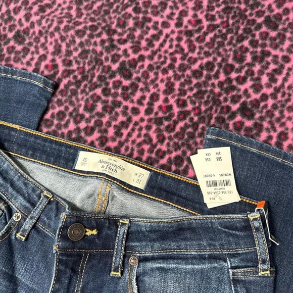 Abercrombie & Fitch The A&F Mid Rise Skinny Bootcut Jean NWT - Picture 4 of 6